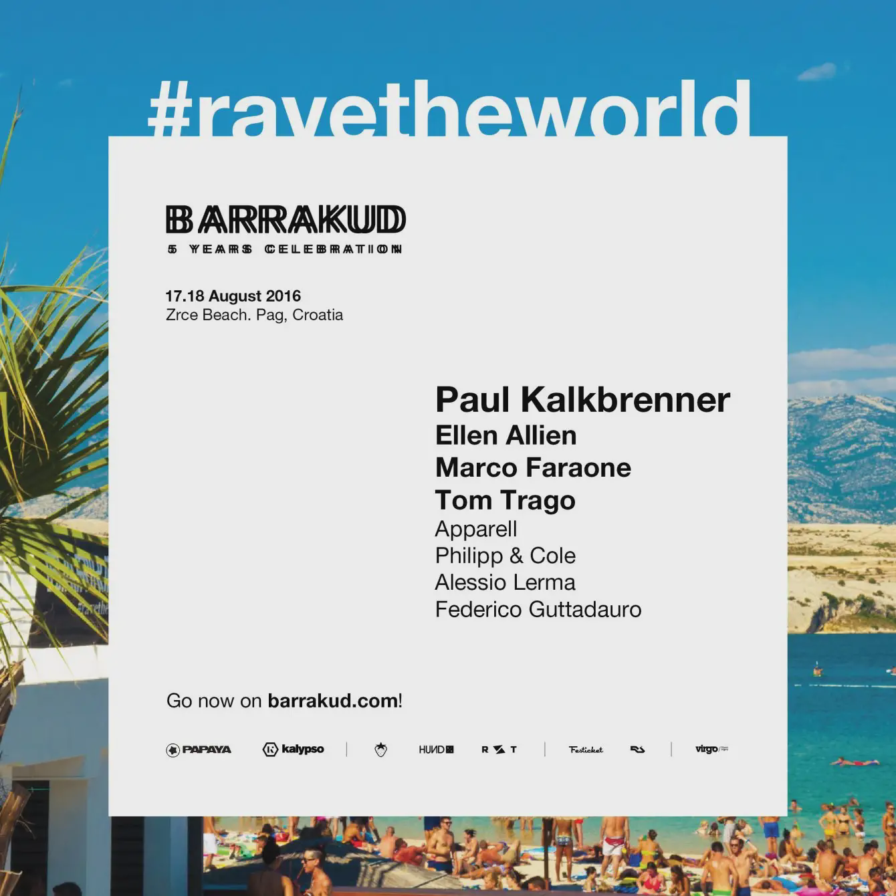 Barrakud Croatia 2016 @ Zrće Beach (Novalja)