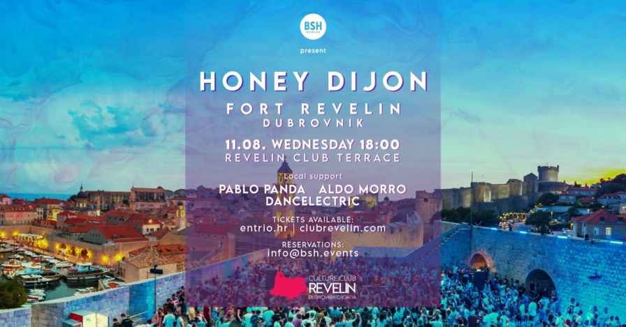 Honey Dijon @ Fort Revelin (Dubrovnik)