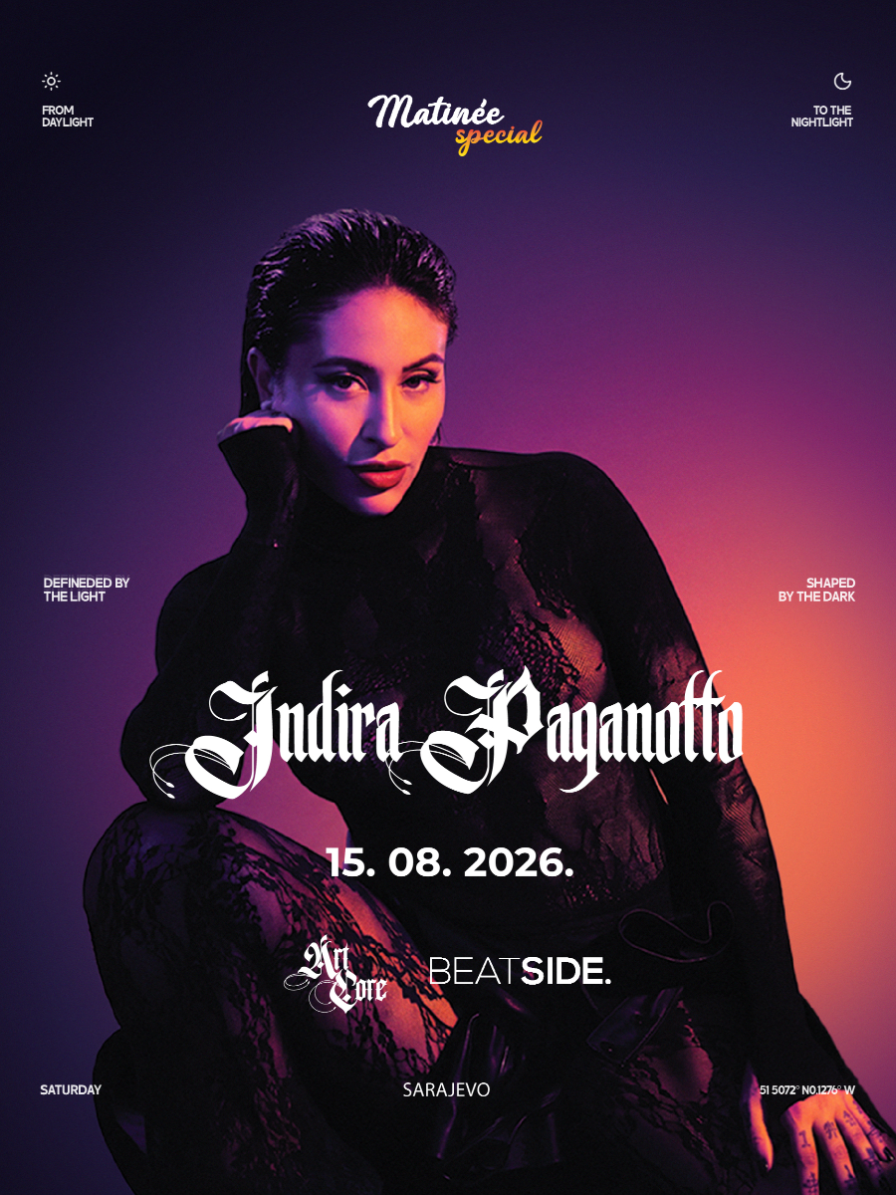 Indira Paganotto @ Skenderija Parking Lot (Sarajevo)