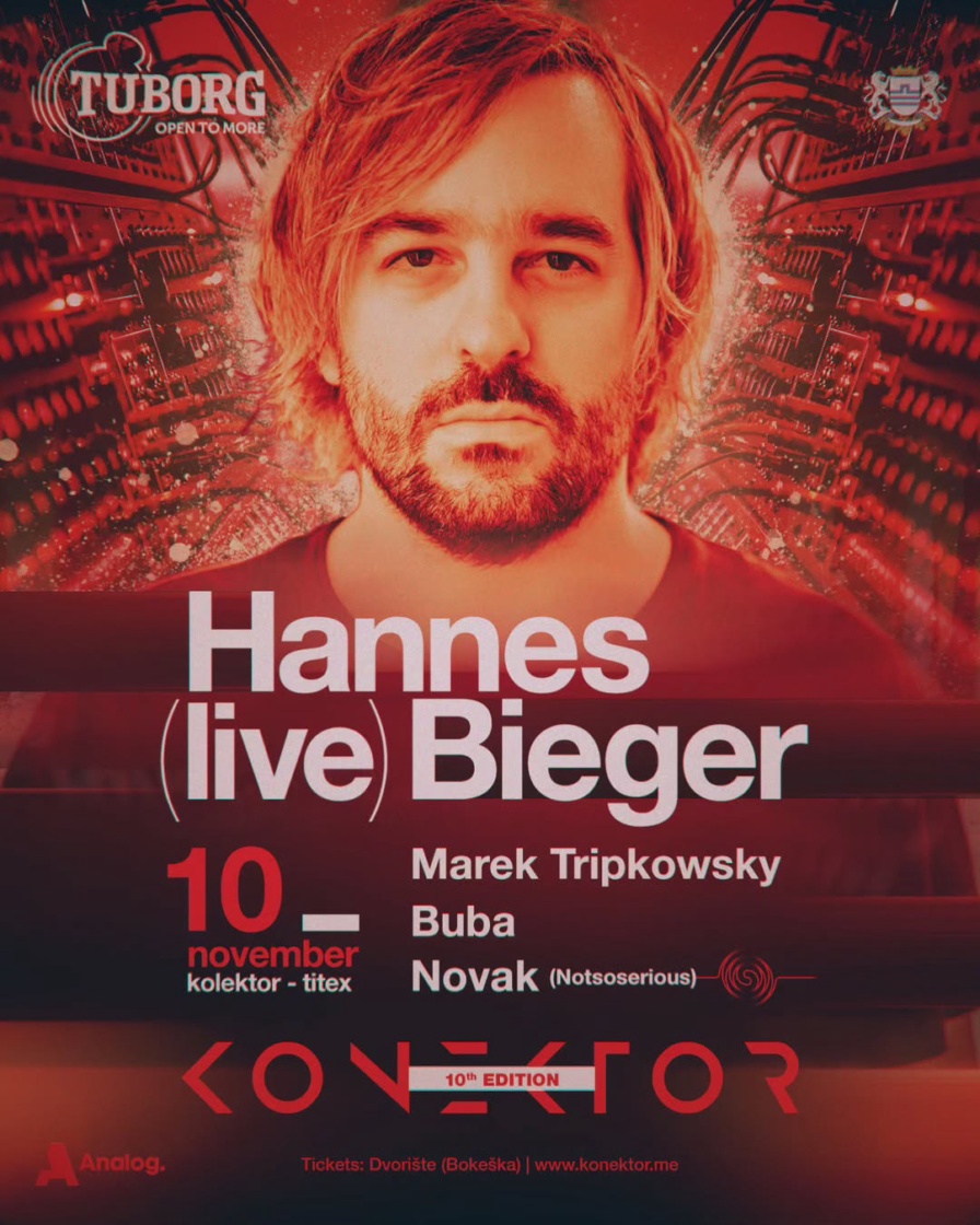 Hannes Bieger @ Kolektor (Podgorica)