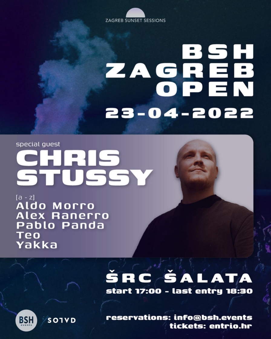 Chris Stussy @ ŠRC Šalata (Zagreb)