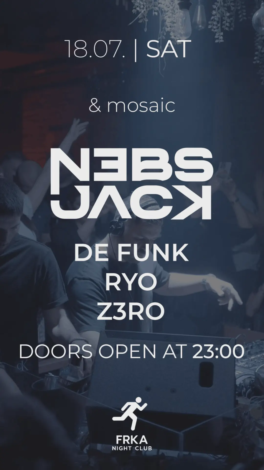 Nebs Jack @ Club Frka (Sarajevo)