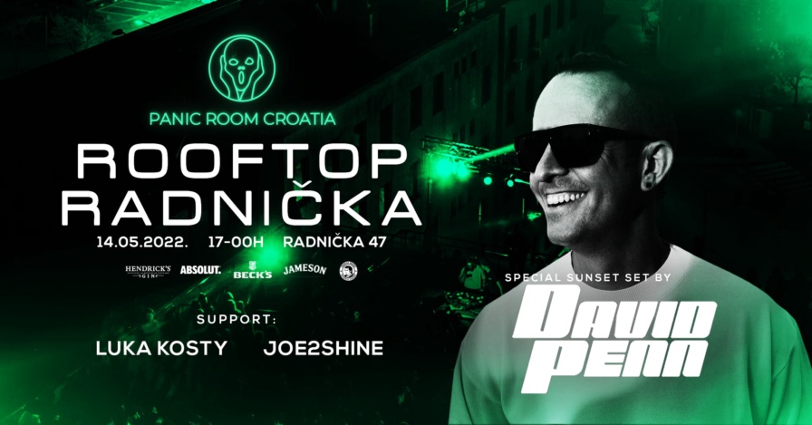 David Penn @ Rooftop Radnička (Zagreb)
