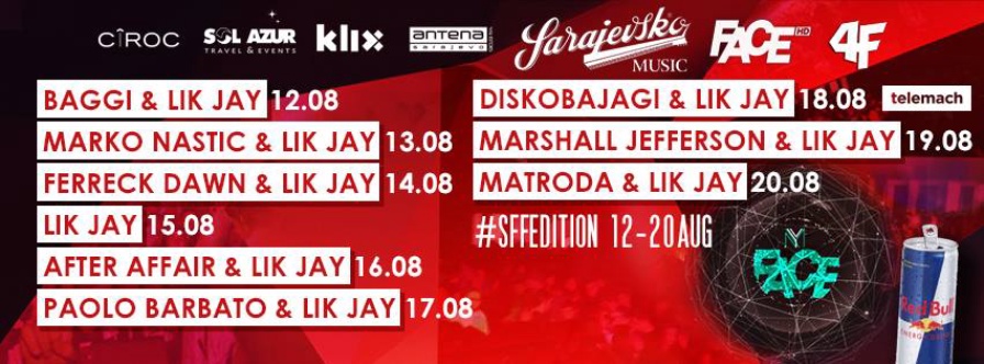Marshall Jefferson @ My FACE (Sarajevo)