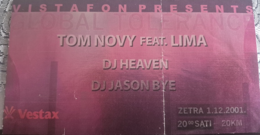 Tom Novy @ Zetra (Sarajevo)