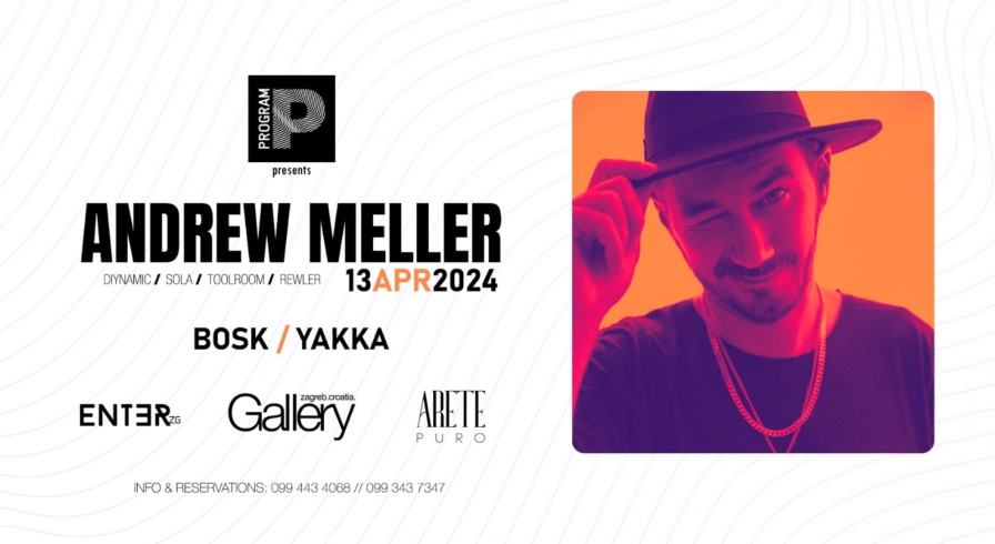 Andrew Meller @ Gallery Club (Zagreb)