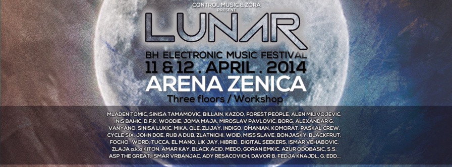 Lunar Festival 2014 @ Husejin Smajlović Arena (Zenica)