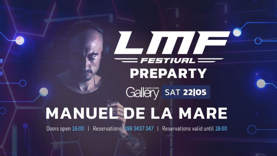 Manuel De La Mare @ Gallery Club (Zagreb)