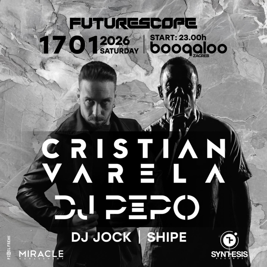 Cristian Varela, DJ Pepo @ Boogaloo (Zagreb)