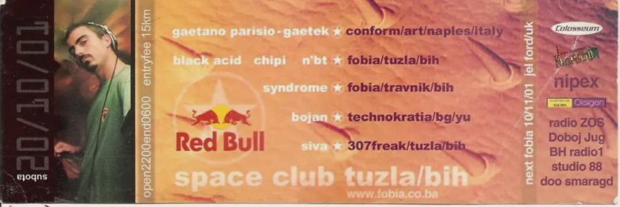 Gaetano Parisio @ Space Club (Tuzla)