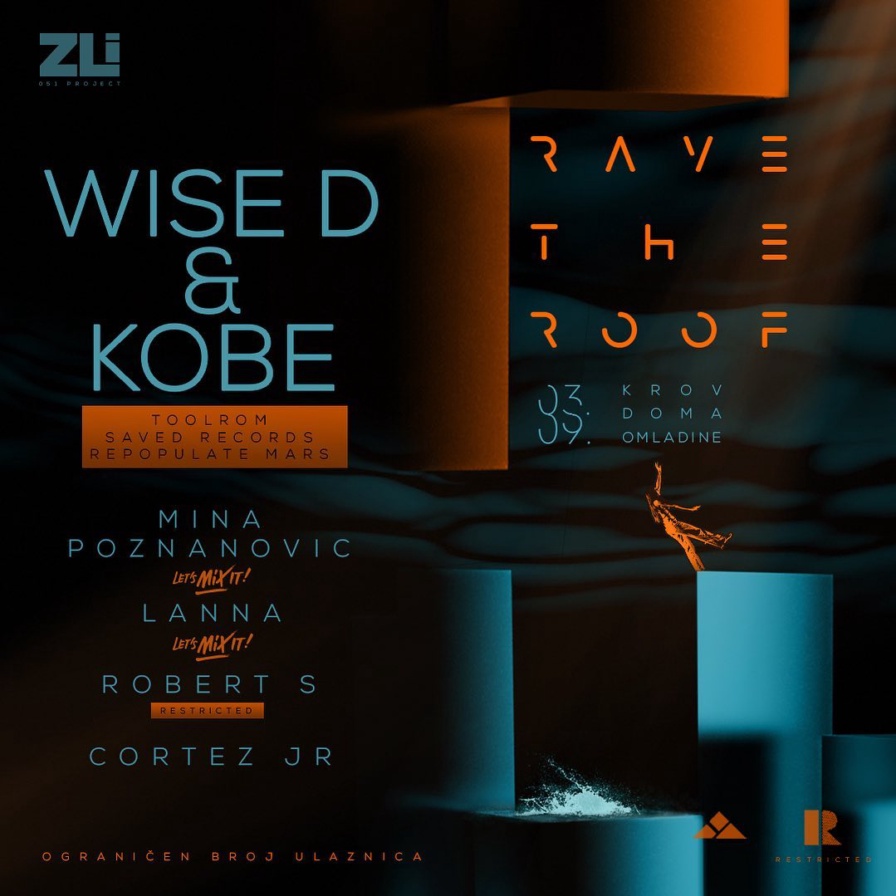Wise D & Kobe @ Dom Omladine Rooftop (Banja Luka)
