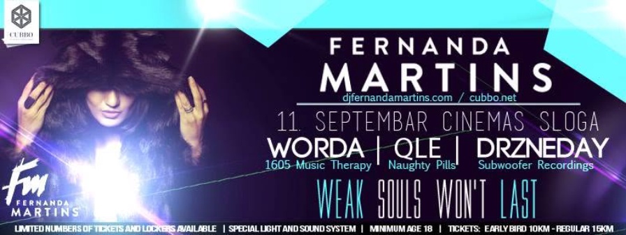 Fernanda Martins @ Sloga (Sarajevo)