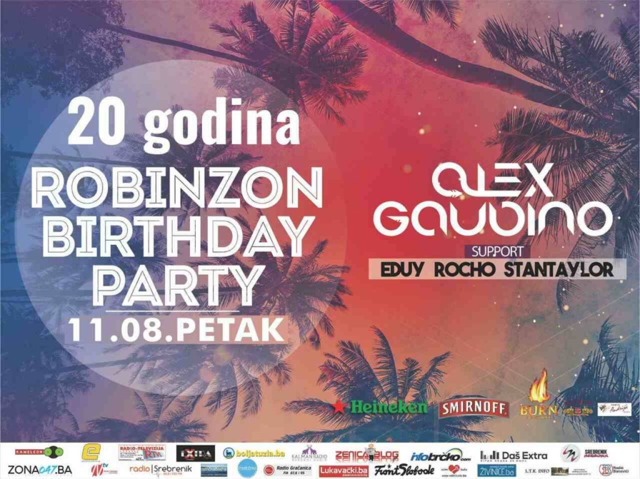Alex Gaudino @ Robinzon (Lukavac)