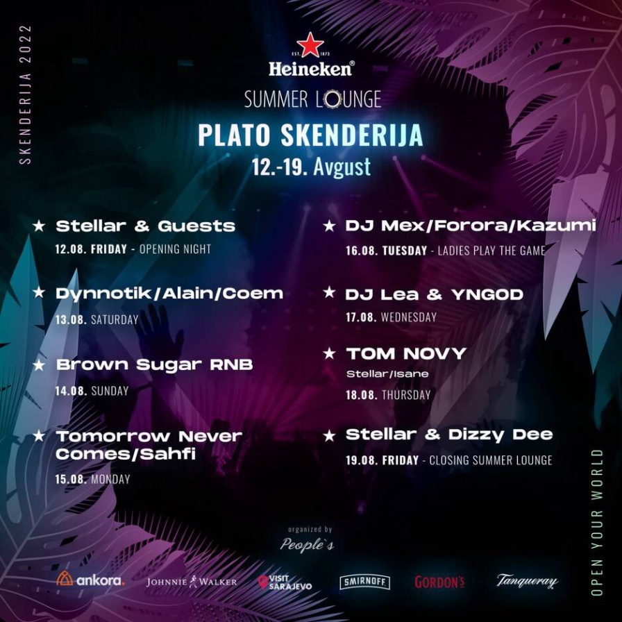 Tom Novy @ Plato Skenderija (Sarajevo)