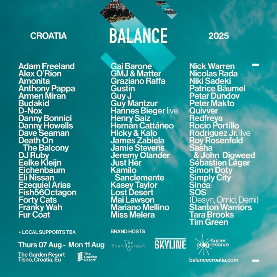 Balance Croatia 2025 @ The Garden Resort (Tisno)