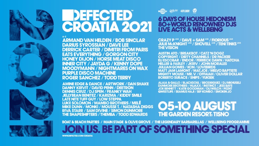 Defected Croatia 2021 @ The Garden Resort (Tisno)