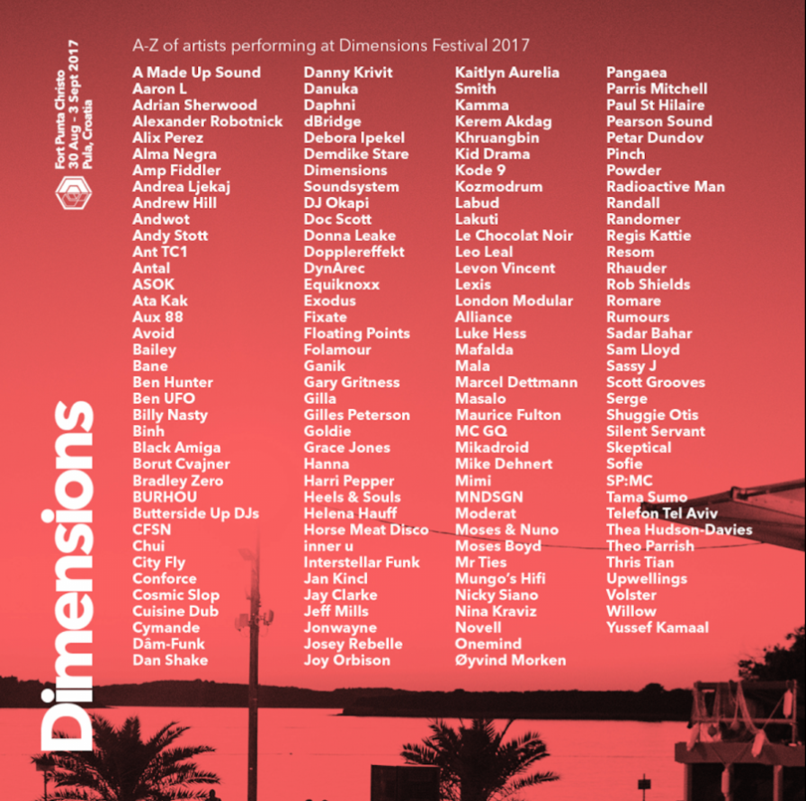Dimensions 2017 @ Fort Punta Christo (Pula)