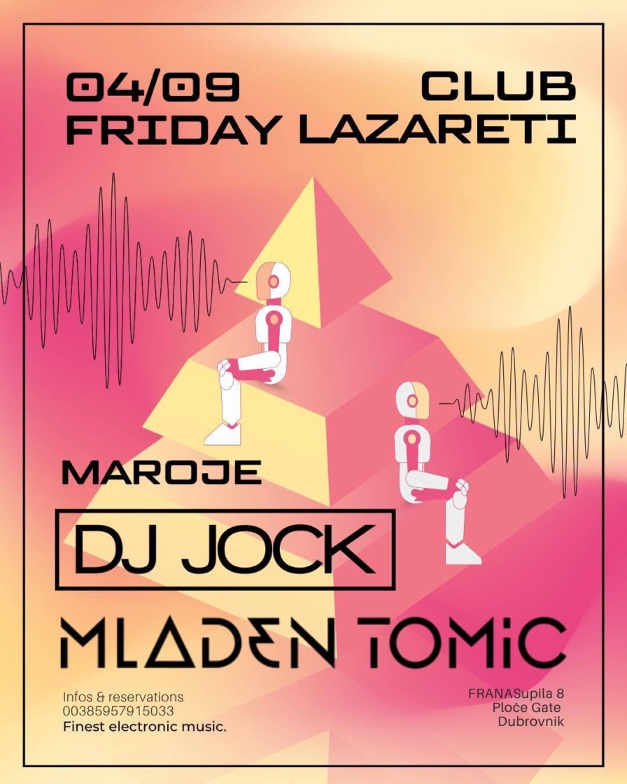 DJ Jock, Mladen Tomić @ Lazareti (Dubrovnik)
