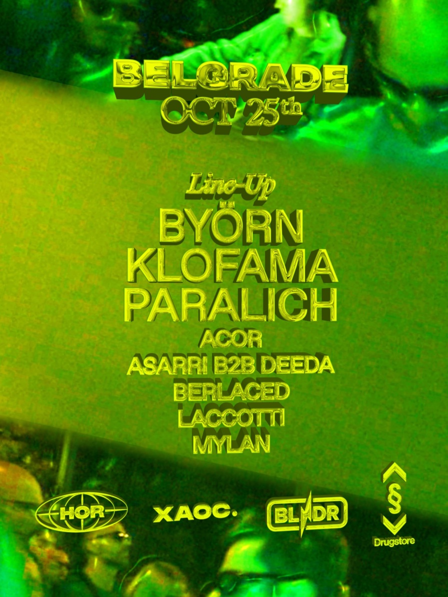 HÖR on Tour @ Hangar (Belgrade)