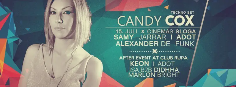 Candy Cox @ Cinemas Sloga (Sarajevo)