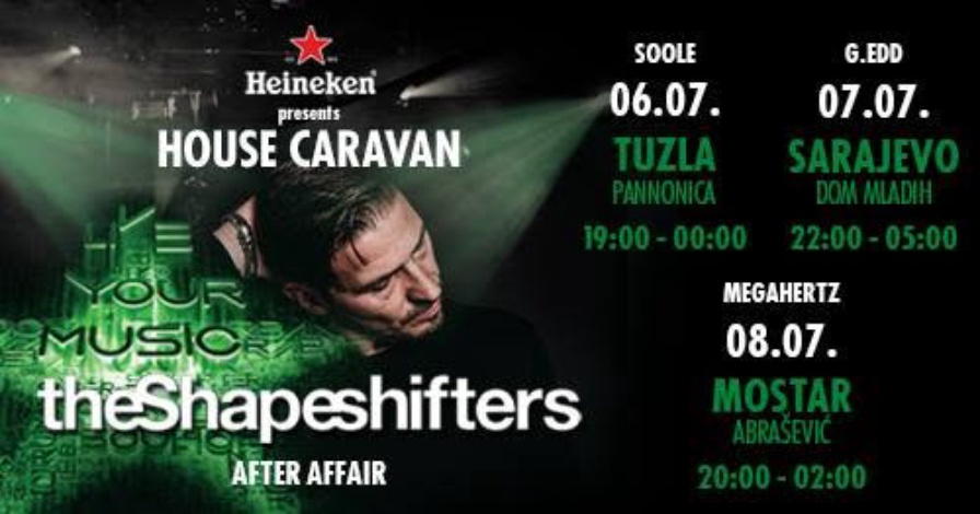 The Shapeshifters @ Dom mladih (Sarajevo)