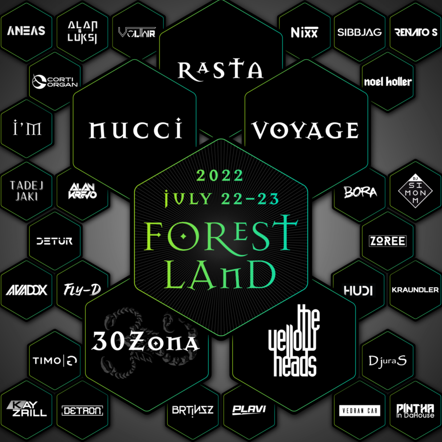 Forestland Festival 2022 @ Brezje Forest (Čakovec)