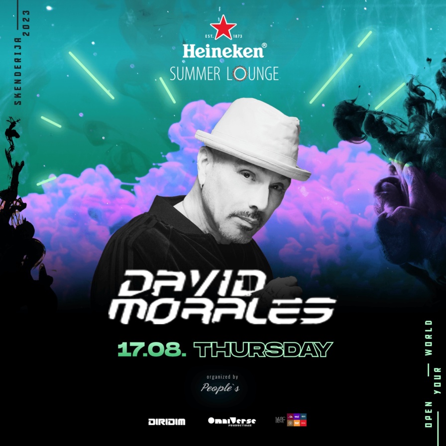 David Morales @ Plato Skenderija (Sarajevo)