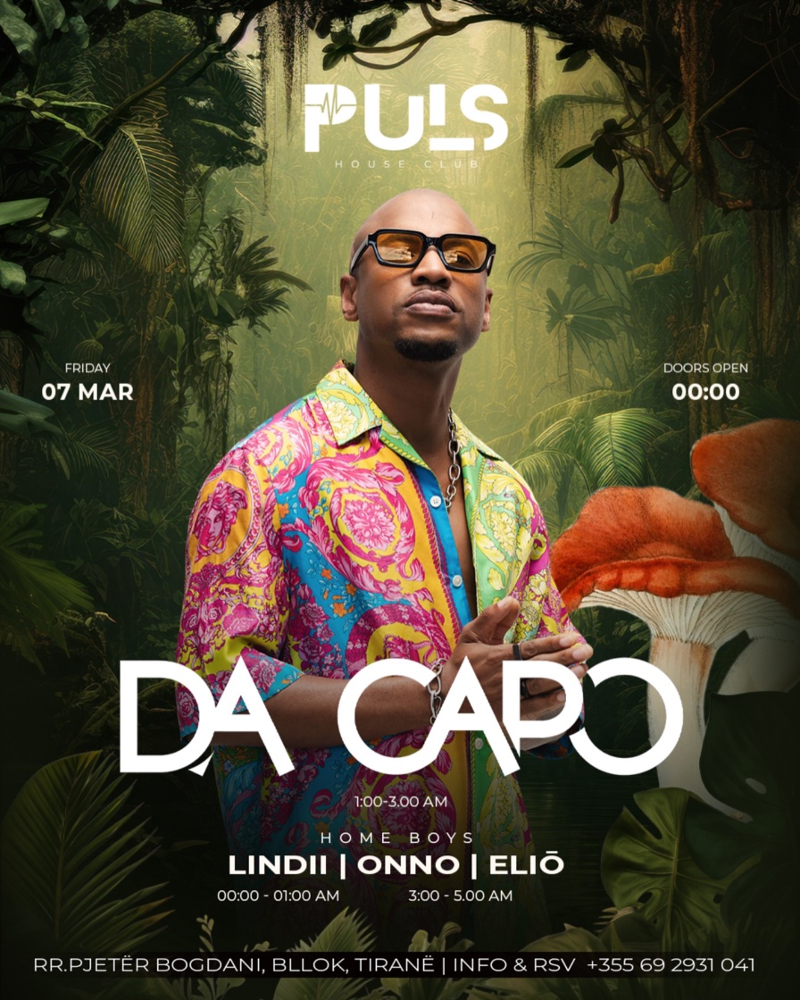 Da Capo @ Puls House Club (Tirana)