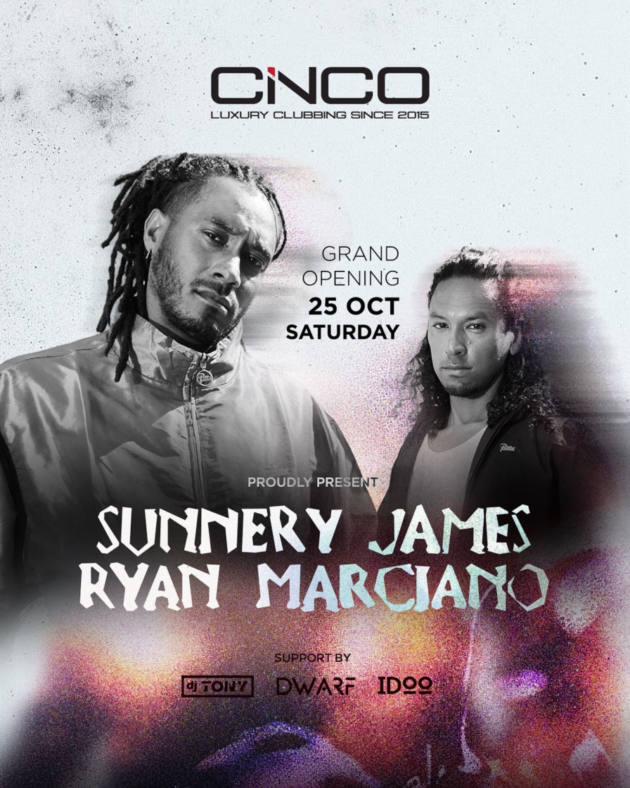 Sunnery James & Ryan Marciano @ Cinco (Tirana)