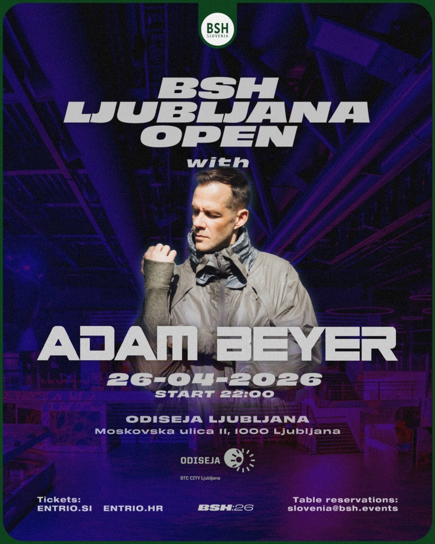 Adam Beyer @ Odiseja (Ljubljana)