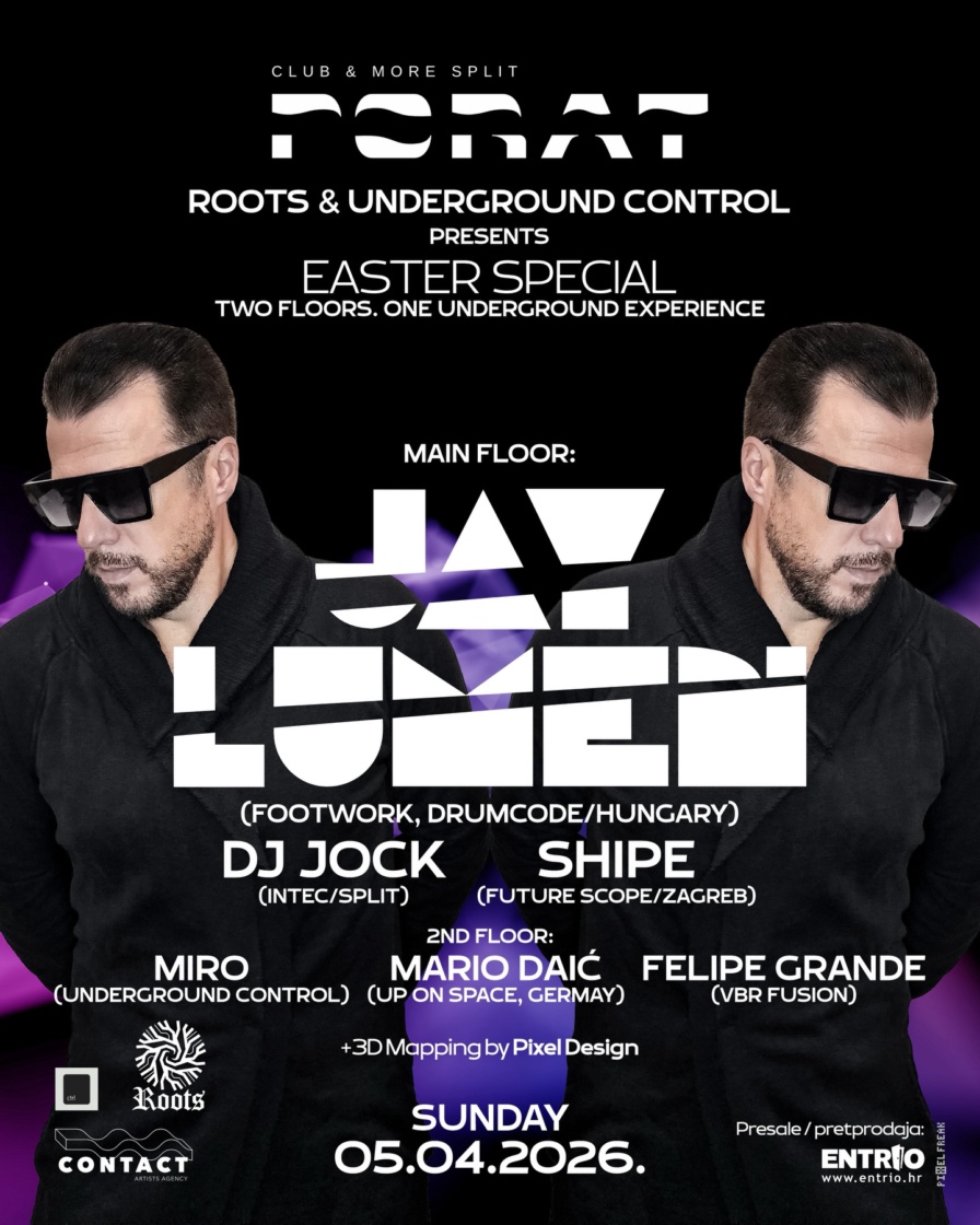 Jay Lumen @ Porat Club (Split)