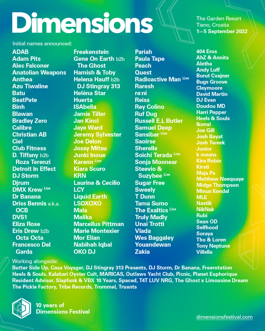 Dimensions 2022 @ The Garden Resort (Tisno)