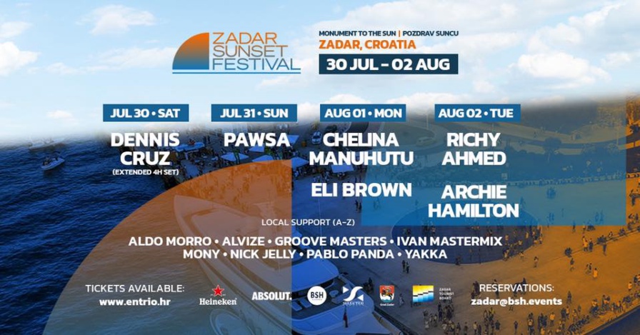 Zadar Sunset Festival 2022 @ Monument to the Sun (Zadar)