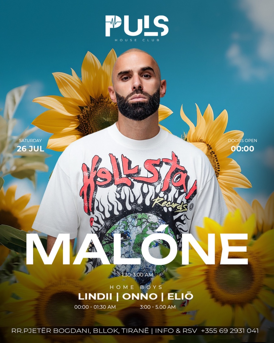 Malóne @ Puls House Club (Tirana)