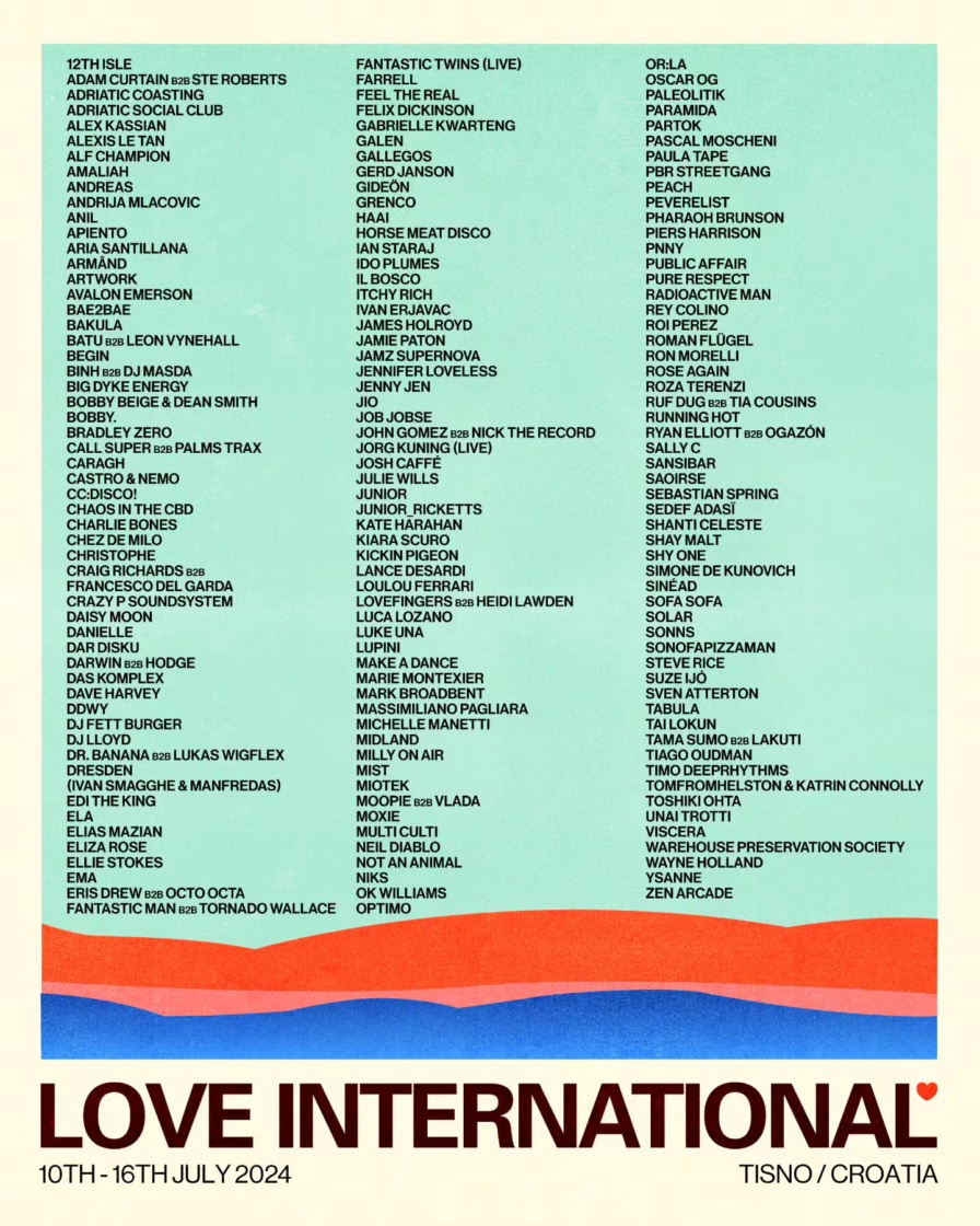 Love International 2024 @ The Garden Resort (Tisno)