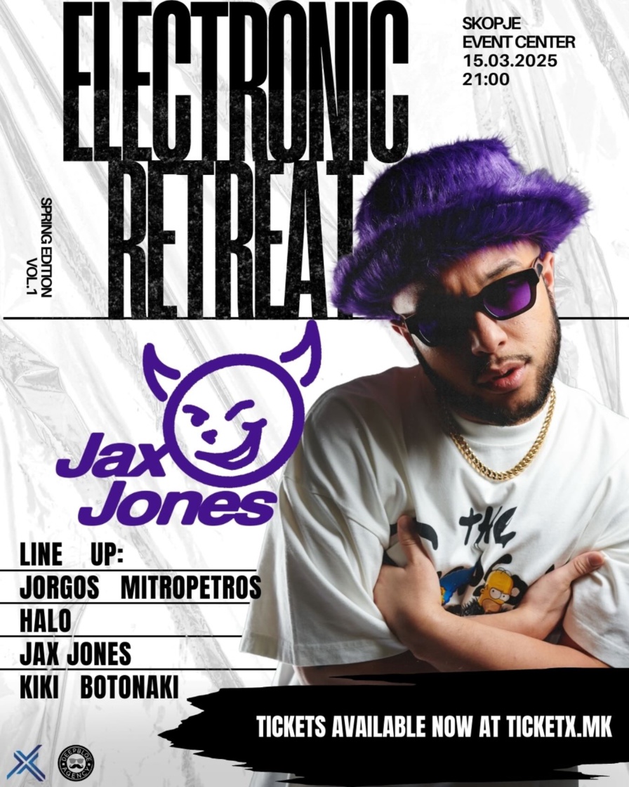 Jax Jones @ Skopje Event Center (Skopje)