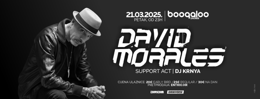 David Morales @ Boogaloo (Zagreb)