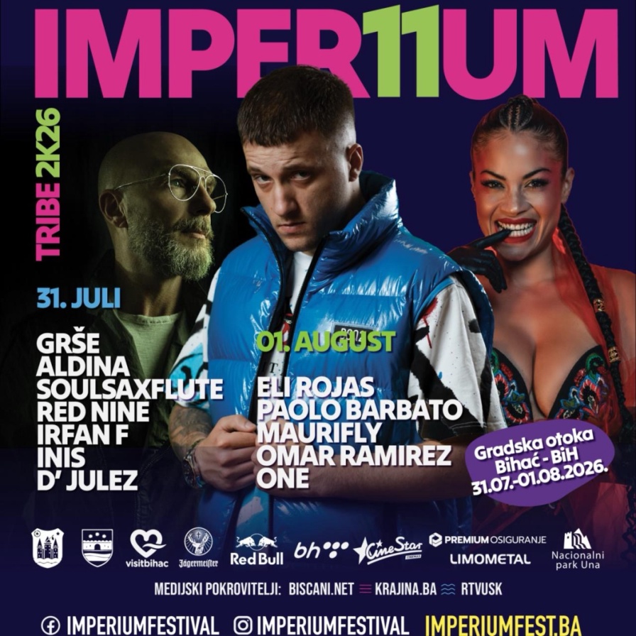 Imperium Festival 2026 @ Gradska otoka (Bihać)
