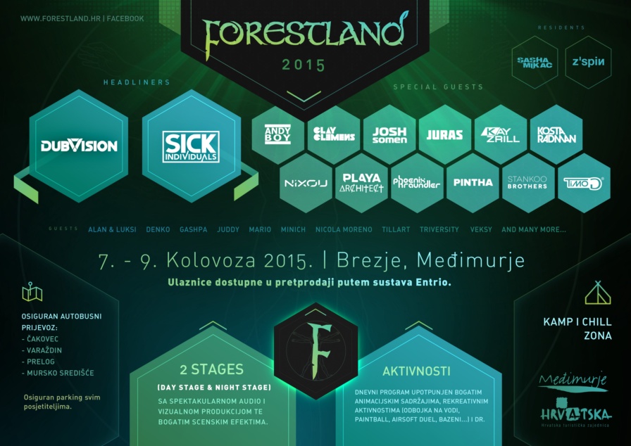 Forestland Festival 2015 @ Brezje Forest (Čakovec)