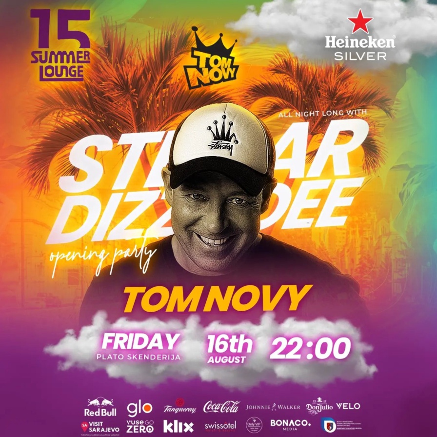 Tom Novy @ Plato Skenderija (Sarajevo)