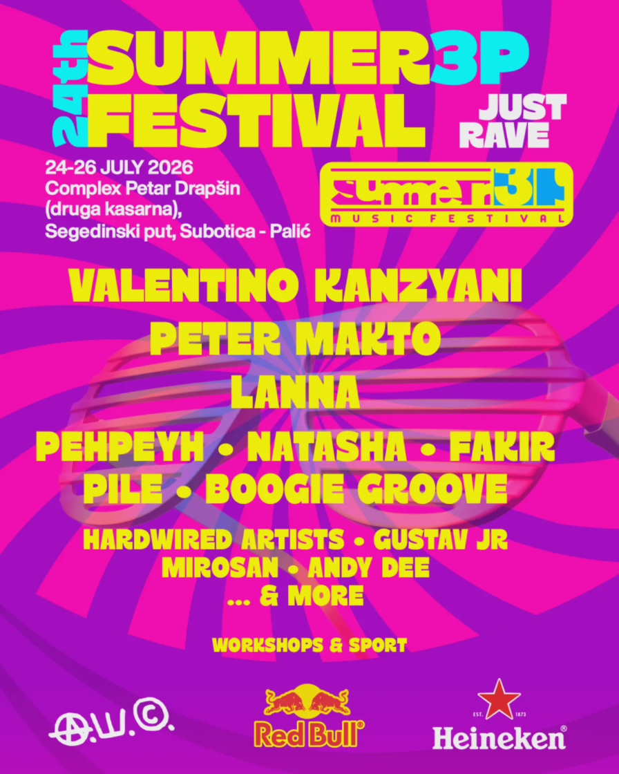 Summer3p Festival 2026 @ Complex Petar Drapšin (Subotica) 