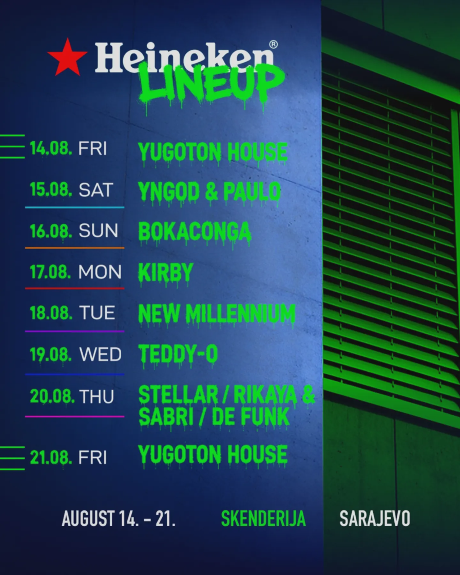 SFF Programme 2026 @ Summer Lounge (Sarajevo)