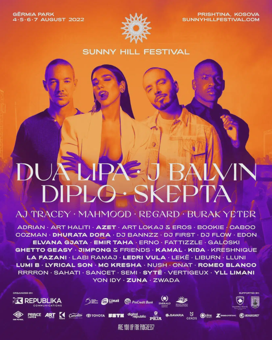Sunny Hill Festival 2022 @ Gërmia Park (Prishtina)