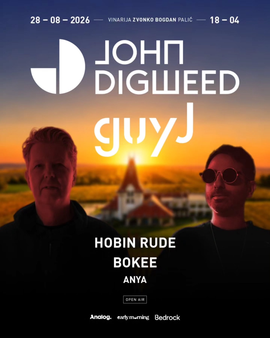 John Digweed, Guy J @ Zvonko Bogdan Winery (Subotica)