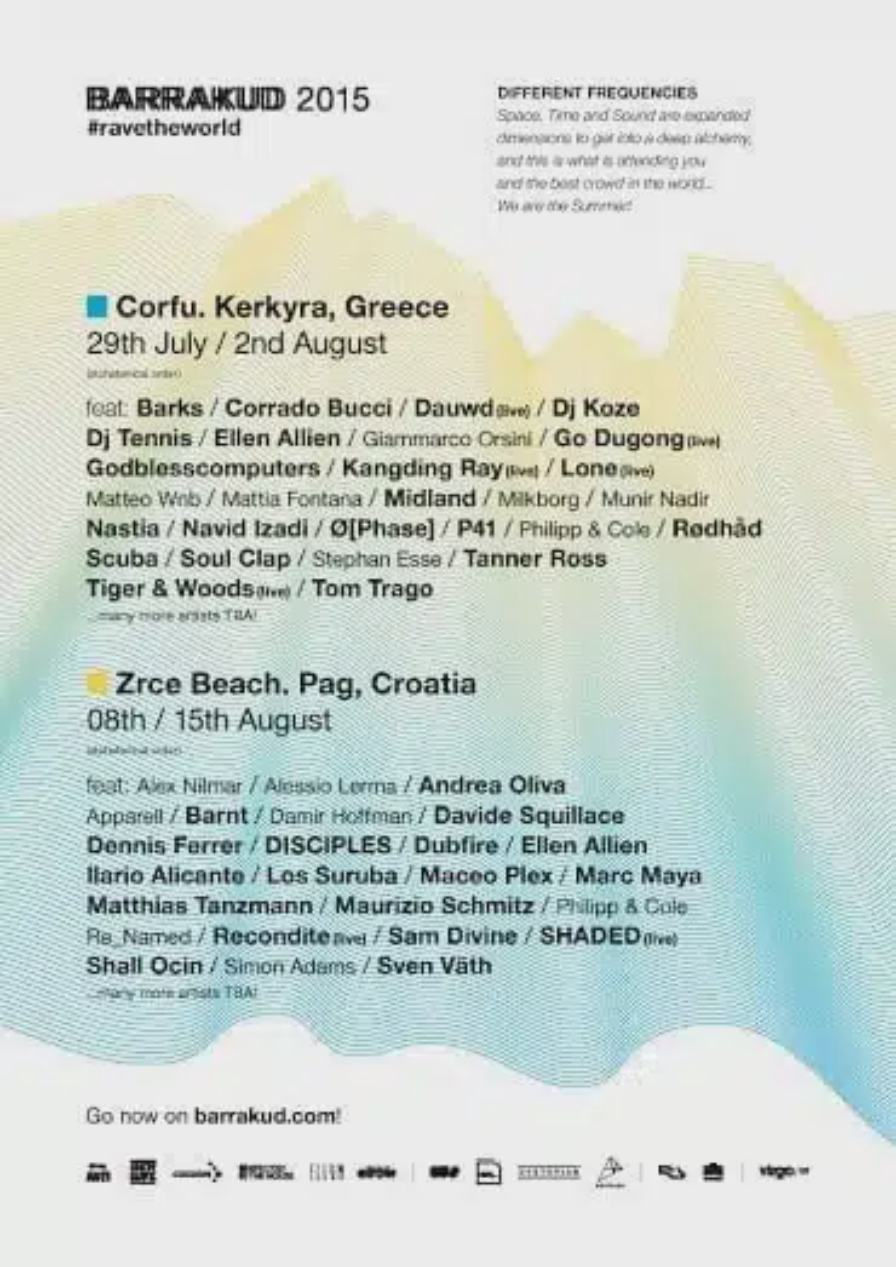 Barrakud Croatia 2015 @ Zrće Beach (Novalja)