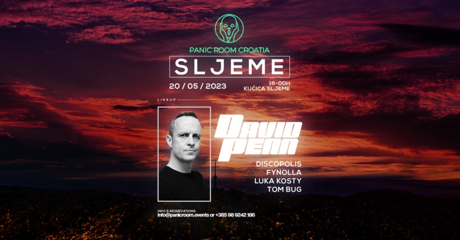 David Penn @ Kućica Sljeme (Zagreb)