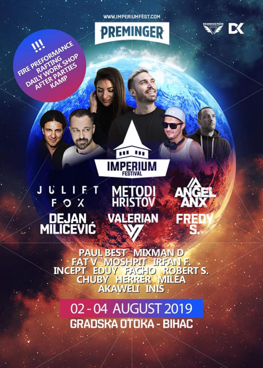 Imperium Festival 2019 @ Gradska otoka (Bihać)