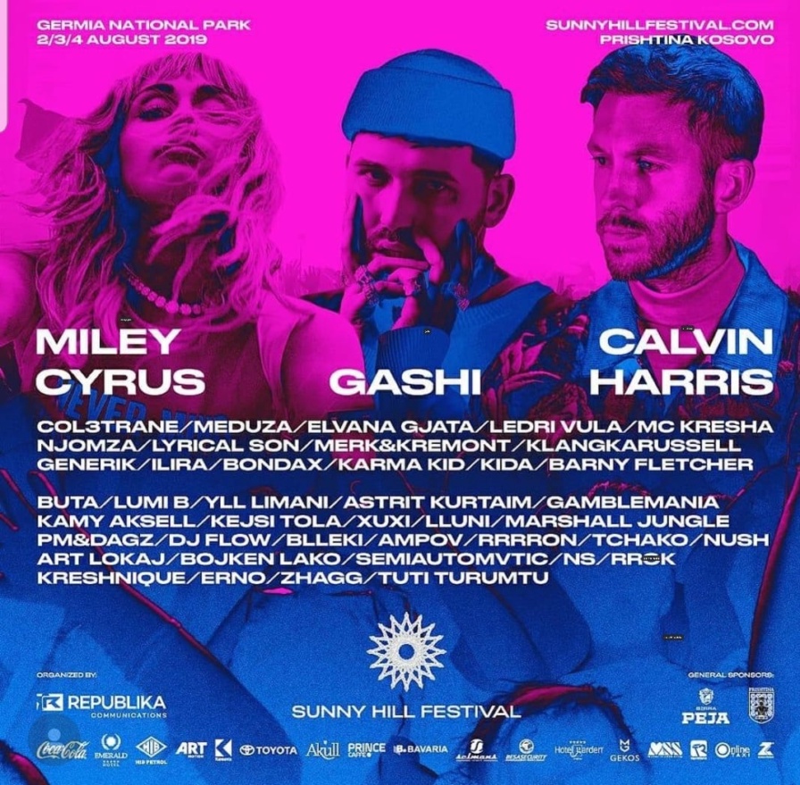 Sunny Hill Festival 2019 @ Gërmia Park (Prishtina)