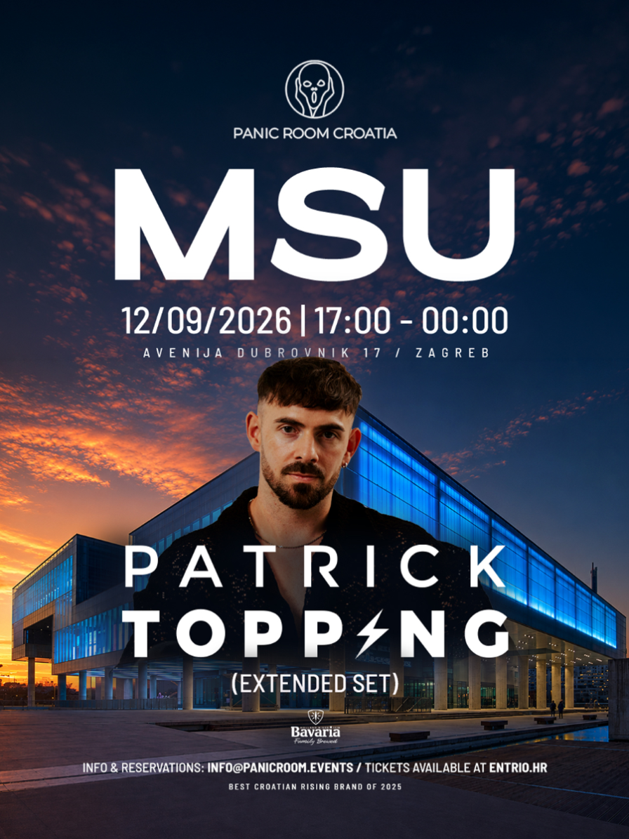 Patrick Topping @ Museum of Contemporary Art (Zagreb)