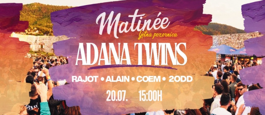 Adana Twins @ Ljetna pozornica Ilidža (Sarajevo)